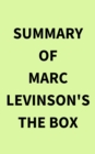 Image for Summary of Marc Levinson&#39;s The Box