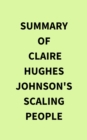 Image for Summary of Claire Hughes Johnson&#39;s Scaling People