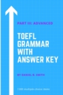 Image for TOEFL Grammar with Answer Key Part III : Advanced