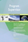 Image for Program Supervisor Critical Questions Skills Assessment
