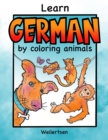 Image for Learn German by coloring animals : Fun coloring book for bilingual children age 6 and up