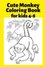Image for Cute Monkey Coloring Book for kids 4-8