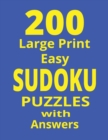Image for 200 Easy Large Print Sudoku Puzzles Book (1 Puzzle Per Page)