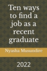 Image for Ten ways to find a job as a recent graduate