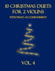 Image for 10 Christmas Duets for 2 Violins with Piano Accompaniment