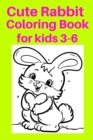 Image for Cute Rabbit Coloring Book for kids 3-6