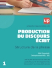 Image for PRODUCTION DU DISCOURS ECRIT Structure de la phrase