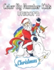 Image for Color By Nuymber Unicorn Christmas