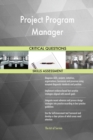 Image for Project Program Manager Critical Questions Skills Assessment