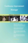 Image for Continuous Improvement Manager Critical Questions Skills Assessment