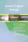 Image for Assistant Program Manager Critical Questions Skills Assessment