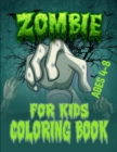 Image for Zombie coloring book for kids : Horror zombie kids activvity learning coloring book