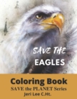 Image for Save The Eagles Adult coloring book