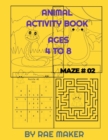 Image for Animal Activity Book Ages 4 - 8