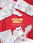 Image for Woodland Animals. Make your Own Pop-up Book : Coloring Paper Crafting Book