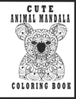 Image for cute animal mandala coloring book