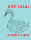 Image for animal mandala coloring book for relaxation