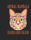 Image for animal mandala coloring book for kids