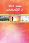 Image for PROGRAM MANAGER A Critical Questions Skills Assessment