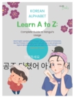 Image for Learn A to z : Korean Hangul Quick Guide to usage: Korean language Hangul language guide