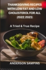Image for Thanksgiving Recipes with Low Fat and Low Cholesterol for All (2022/2023)