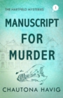 Image for Manuscript for Murder