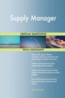 Image for Supply Manager Critical Questions Skills Assessment