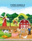 Image for Farm Animals coloring book For Kids : Farm Animals coloring book For Girls