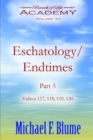 Image for Eschatology/Endtimes : Volume 30