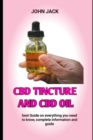 Image for CBD Tincture and CBD Oil