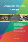 Image for Operations Program Manager Critical Questions Skills Assessment
