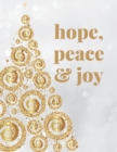 Image for hope, peace &amp; joy : Romans 15:13 Christmas Coloring Book