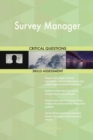 Image for Survey Manager Critical Questions Skills Assessment
