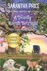 Image for A Deadly Amish Betrayal (Large Print) : Amish Cozy Mystery
