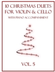 Image for 10 Christmas Duets for Violin and Cello with Piano Accompaniment