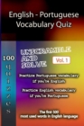 Image for English - Portuguese Vocabulary Quiz - Match the Words - Volume 1