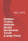 Image for Hidden-Truths Hebraic Study Scriptures Torah