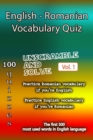 Image for English - Romanian Vocabulary Quiz - Match the Words - Volume 1