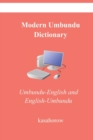 Image for Modern Umbundu Dictionary