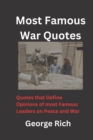 Image for Most Famous War Quotes