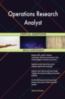 Image for Operations Research Analyst Critical Questions Skills Assessment