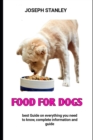 Image for food for dogs : The Complete Guide to Raising English dog