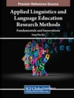 Image for Applied Linguistics and Language Education Research Methods: Fundamentals and Innovations