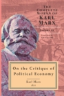 Image for On the Critique of Political Economy : Bilingual Edition
