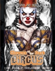 Image for Coloring in the Dark Presents : Clowns of the Dark Circus- An Adult Coloring Book: Premium Quality Grayscale, Suitable for all Skill Levels, Ideal for Aspiring Artist &amp; Professionals Honing their Skil