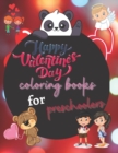 Image for valentine&#39;s day coloring book for preschoolers
