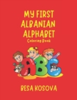 Image for My First Albanian Alphabet Coloring Book