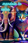 Image for Mandala to color animals : live inspire du mandala sur les animaux