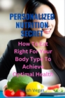 Image for Personalized Nutrition Secret