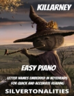 Image for Killarney for Easy Piano